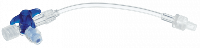 Кран 3-ходовой Дискофикс С с Сэйффлоу 360° белый линия 10 см купить оптом в Нижнем Новгороде
